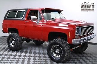 1977 Chevrolet Blazer Restored Custom. Big Block! 2K Miles!