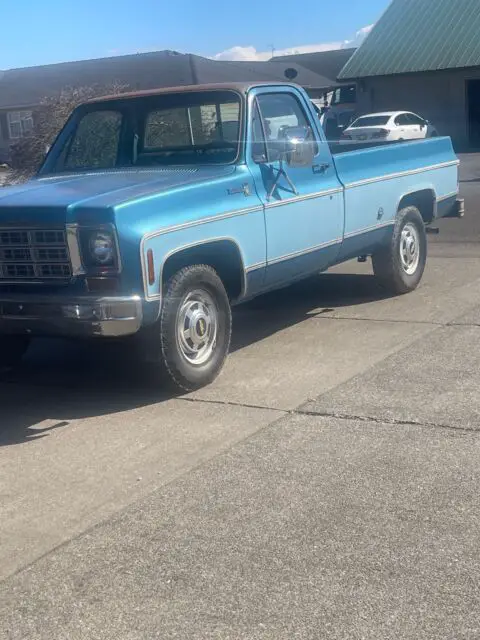 1977 Chevrolet C20/K20 blue