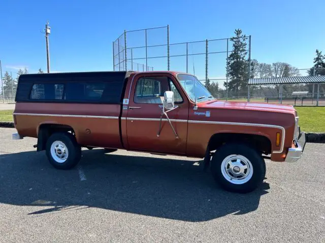 1977 Chevrolet C20/K20 Cheyenne K20 4x4 350 V8 No Reserve camper special