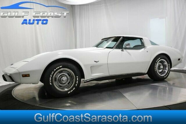 1977 Chevrolet CORVETTE CLASSIC T-TOPS LEATHER RUNS GREAT --