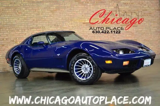 1977 Chevrolet Corvette T-TOPS CUSTOM HEADLIGHTS PWR STEERING CUSTOM AUDIO