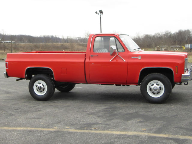 1977 Chevrolet C/K Pickup 2500 Scottsdale Camper Special