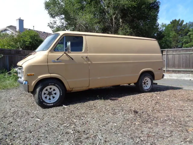 1977 Dodge B200 Original Owner Camper Van Tradesman Original Paint All ...