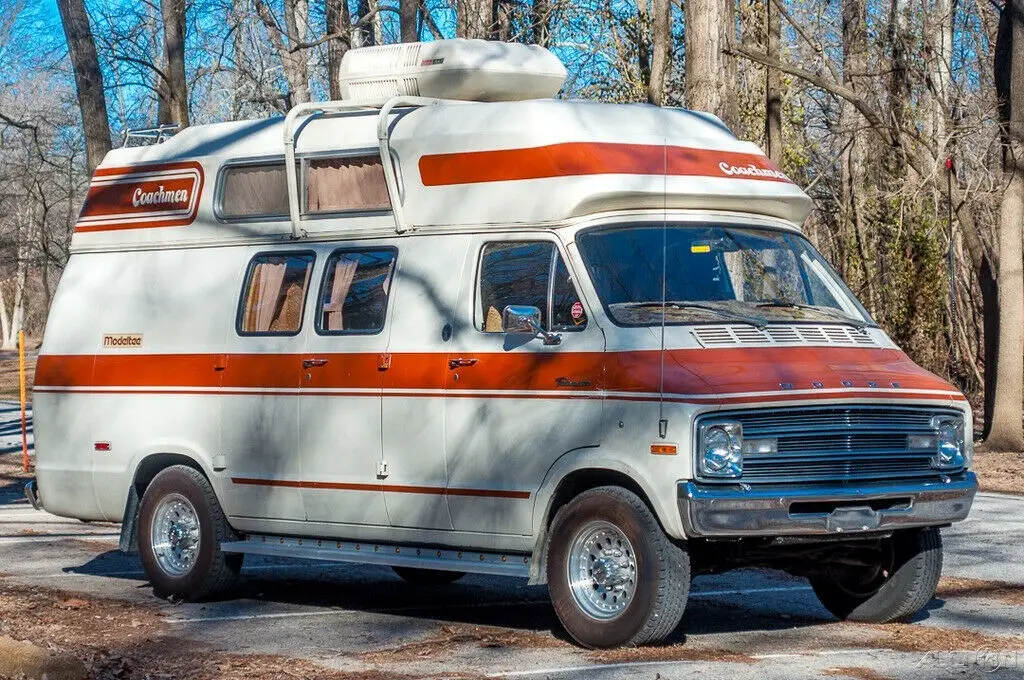 1977 Dodge B300 Tradesman Camper Van