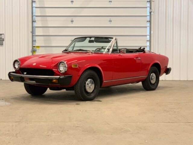 1977 Fiat 124 Spider Classica Convertible