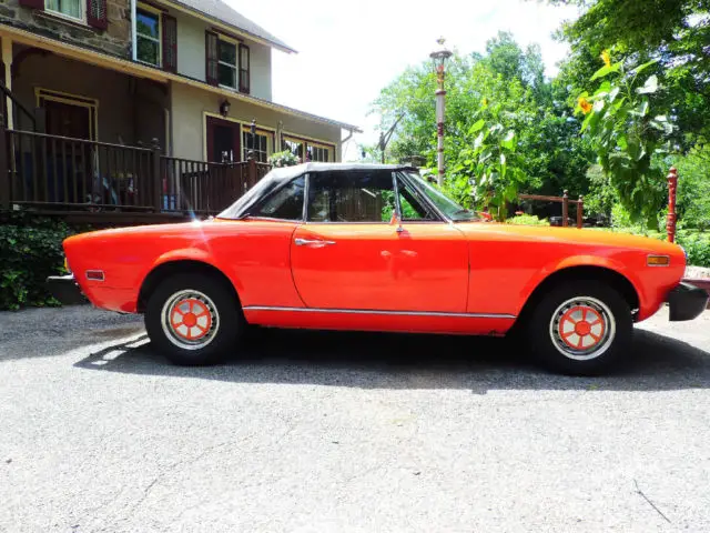 1977 Fiat 124 Spider