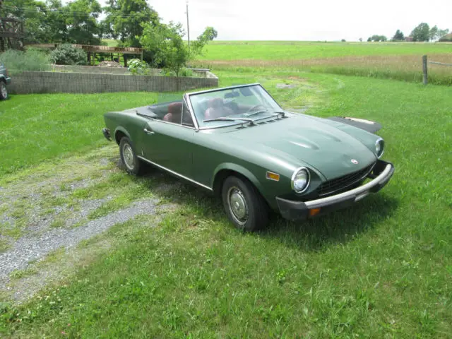 1977 Fiat 124 Spider