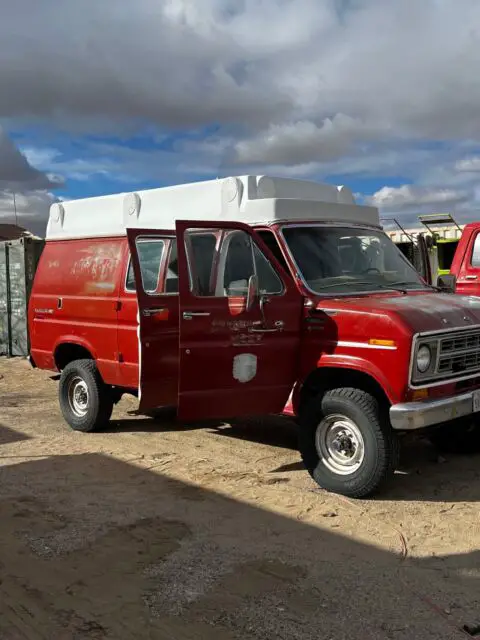 1977 Ford Econoline Ambulance