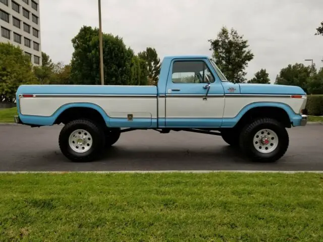 1977 Ford F-250 HIGHBOY RANGER XLT 4X4 400 V8 CALIFORNIA TRUCK