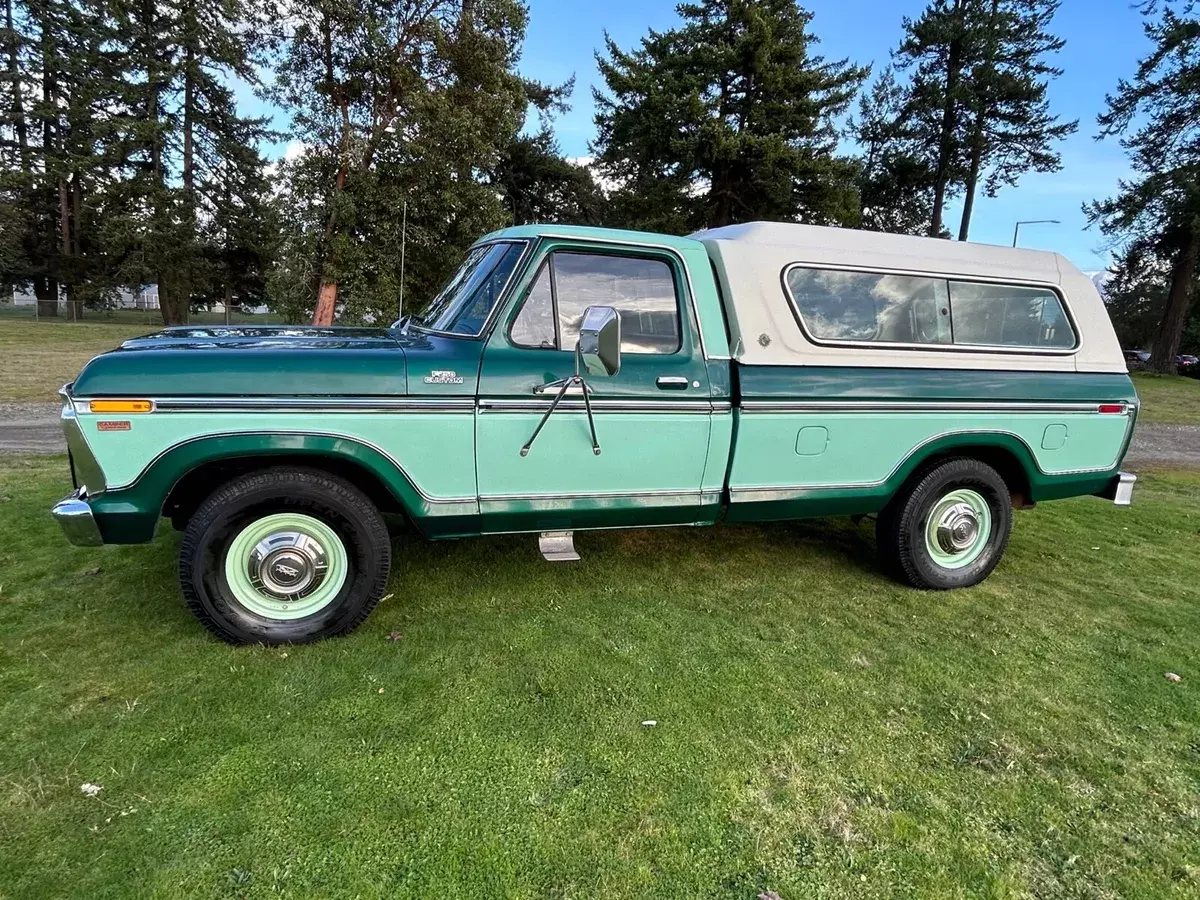 1977 Ford F250 Custom 460 all original paint survivor