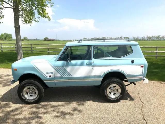 1977 International Harvester Scout Ralley