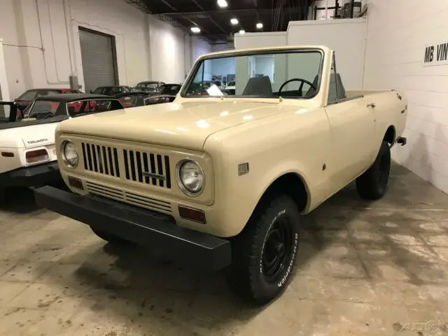 1977 International Harvester Scout Convertible