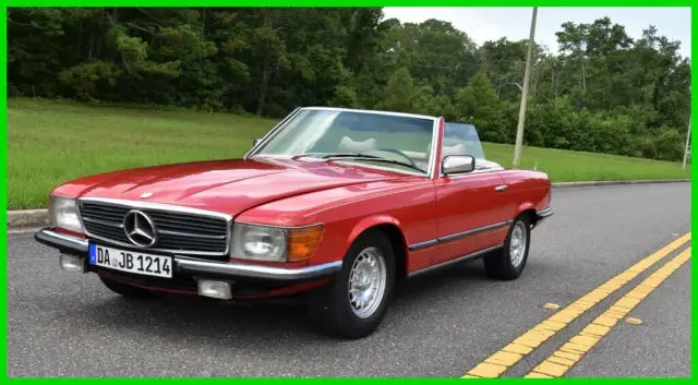 1977 Mercedes-Benz SL-Class 350SL R107 EUROPEAN Model