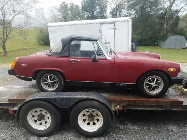 1977 MG MGB Convertible