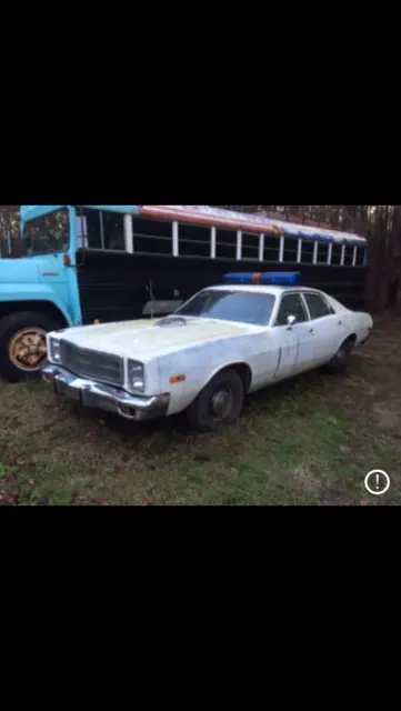 1977 Plymouth Fury Police