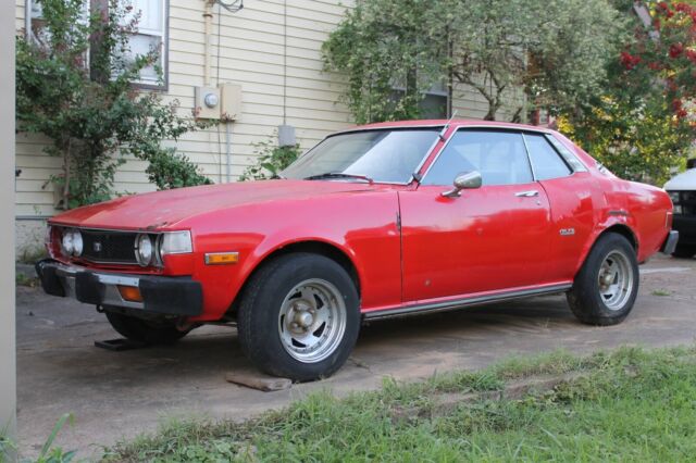1977 Toyota Celica red