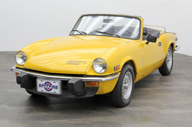 1977 Triumph Spitfire 1500 ~ with factory hardtop