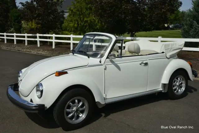 1977 Volkswagen Beetle - Classic Triple White