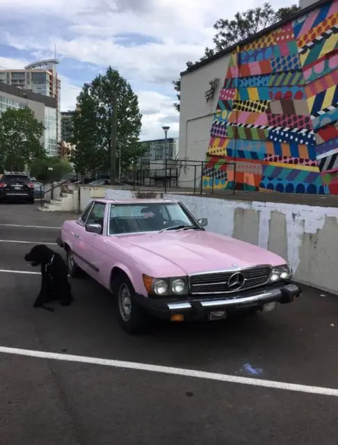 1978 Mercedes-Benz SL-Class Pink