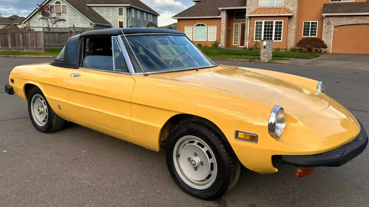 1978 Alfa Romeo Spider iniezione