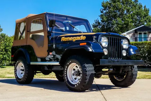 1978 Jeep CJ Golden Eagle