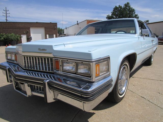1978 Cadillac DeVille NO RESERVE AUCTION - LAST HIGHEST BIDDER WINS CAR!