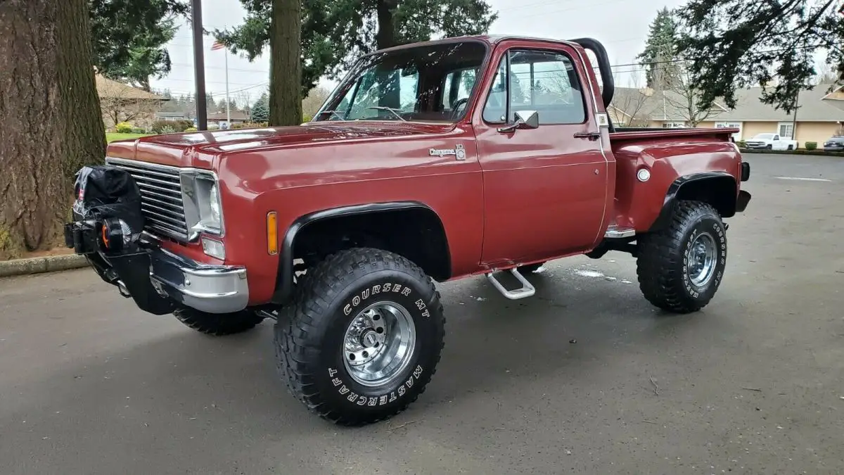 1978 Chevrolet C/K Pickup 1500 Regular Cab 4x4 Step Side