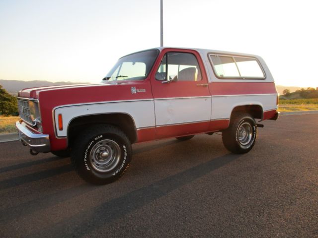 1978 Chevrolet Blazer Custom Deluxe