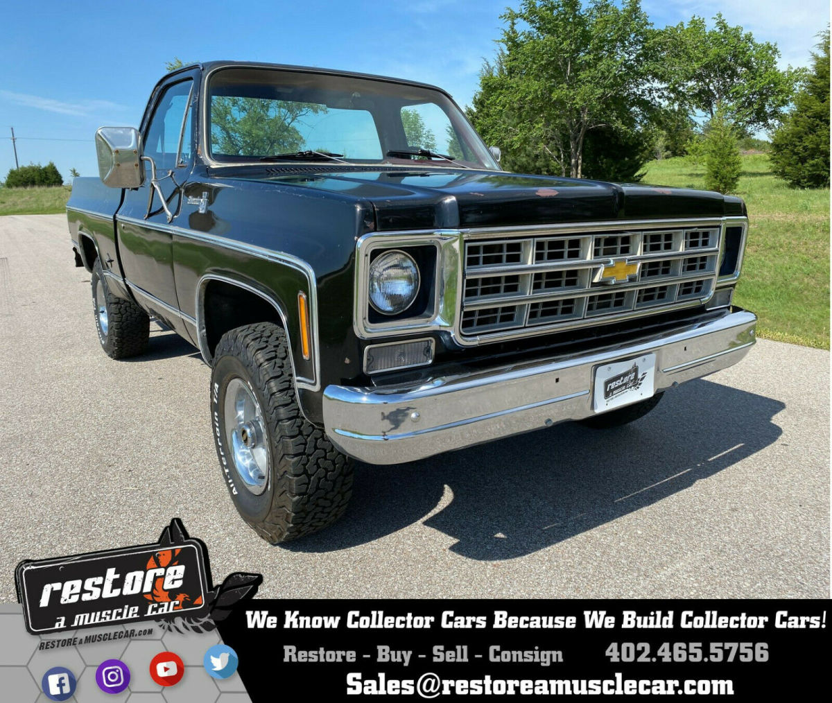 1978 Chevrolet Silverado 1500 , K10 Shortbox 4x4, 400ci - V8, Auto, 58k Miles