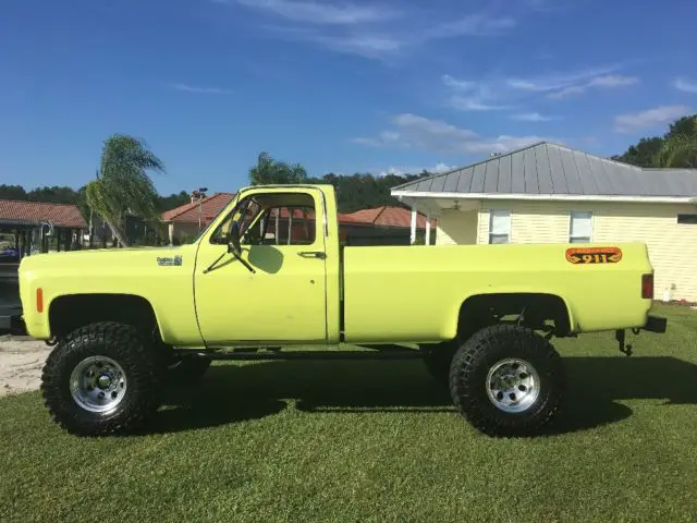 1978 Chevrolet C/K Pickup 2500 K20 Custom Deluxe 4x4 Lift Classic Truck