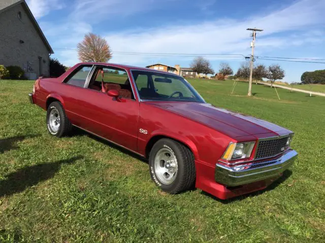 1978 Chevrolet Malibu red