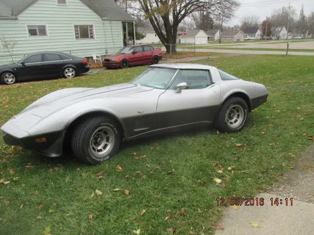 1978 Chevrolet Corvette leather