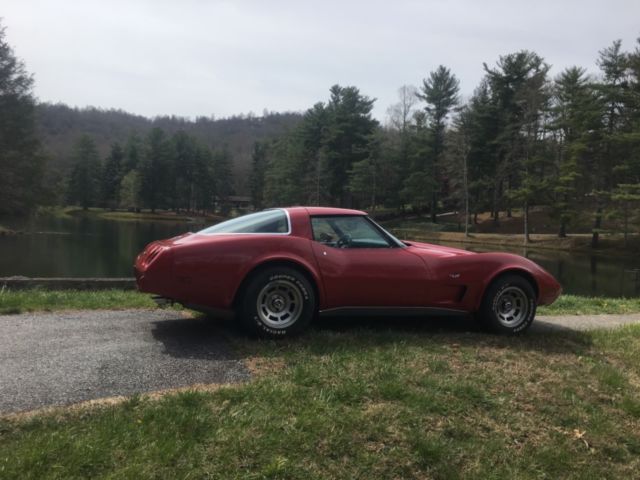 1978 Chevrolet Corvette Black leather