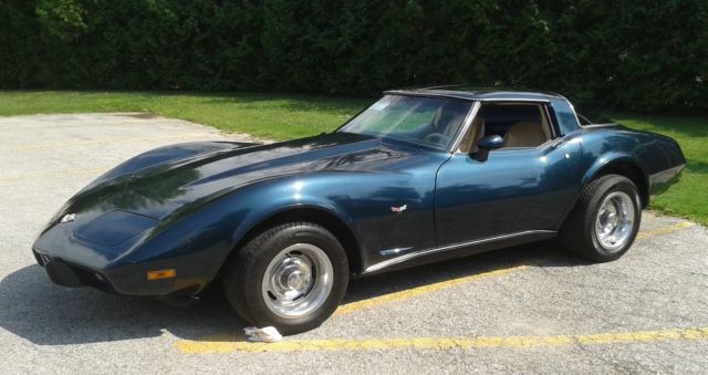 1978 Chevrolet Corvette Metallic Green 4 Speed Manual