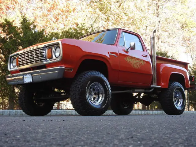 1978 Dodge Lil Red Express Arizona Custom 4X4 Beautiful Truck !!! for sale