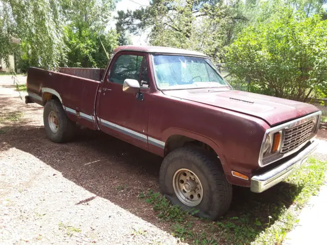 1978 Dodge Power Wagon Adventurer