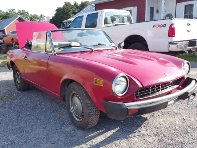 1978 Fiat 124 Spider