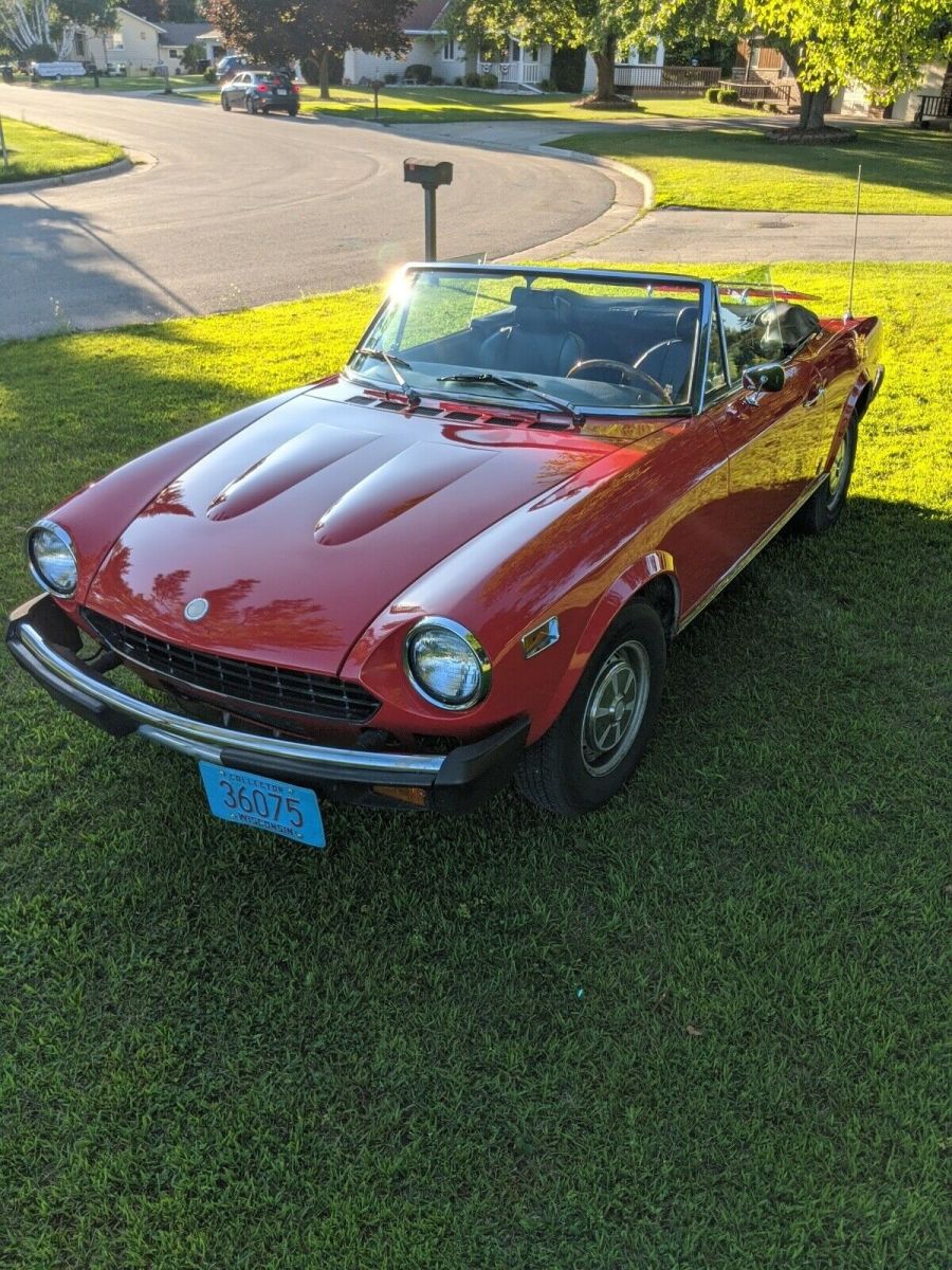 1978 Fiat 124 Spider 1800