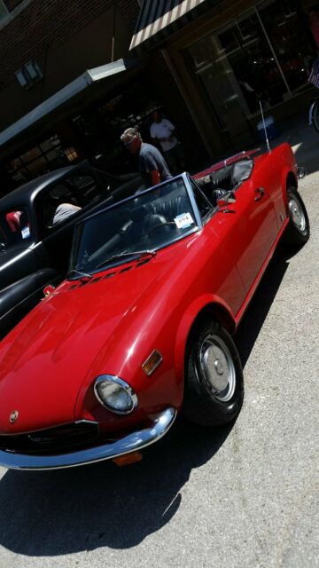 1978 Fiat 124 Spider Convertible