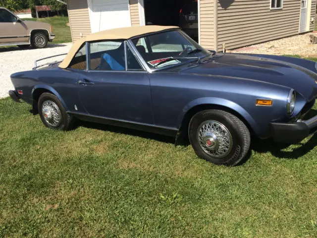 1978 Fiat 124 Spider