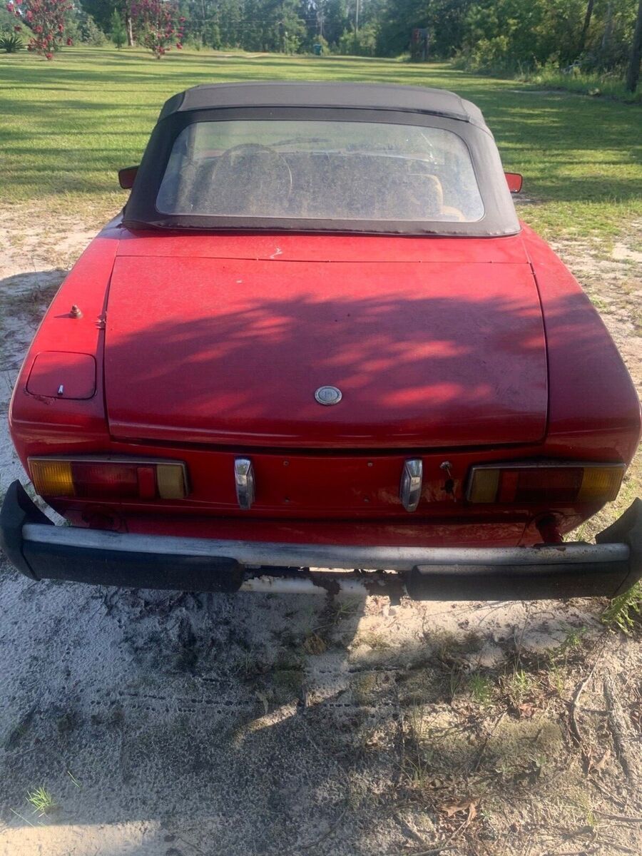 1978 Fiat 124 Spider