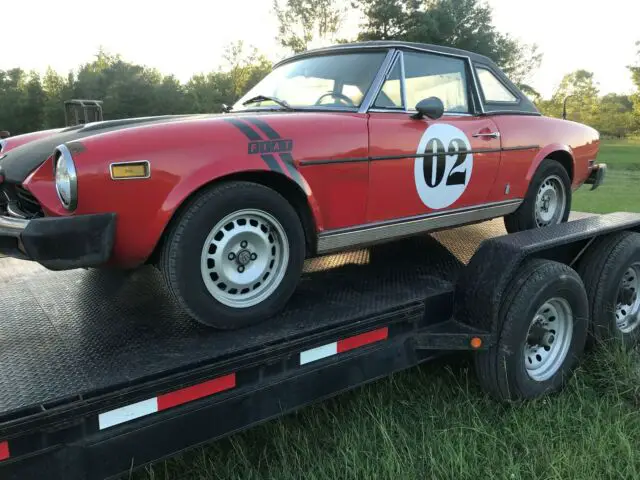 1978 Fiat 124 Spider