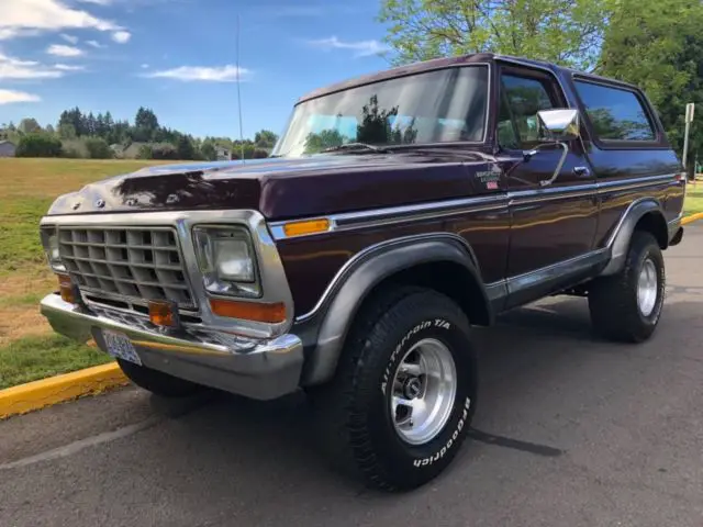 1978 Ford Bronco 1978 Ford Bronco Ranger XLT Full-Size 4x4