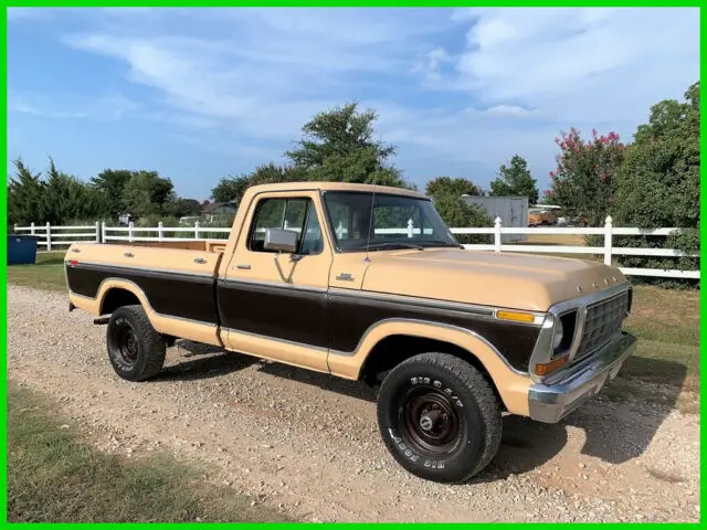 1978 Ford F-150 1978 Ford F-150 XLT Custom, 4WD, 4X4 Pickup Truck, Survivor