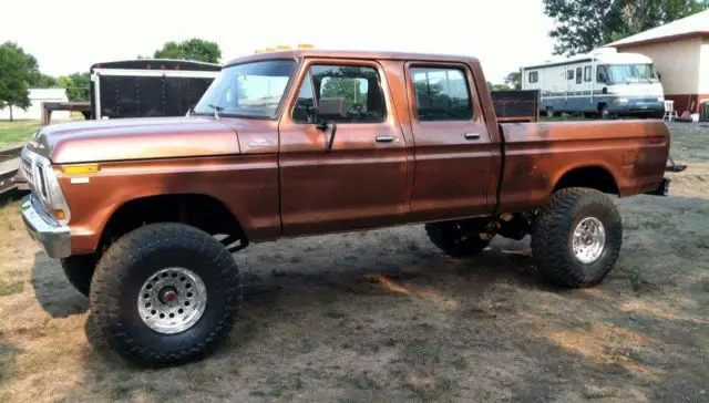 1978 Ford F-250 Ranger Crew Cab Pickup 4-Door