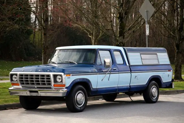 1978 Ford F-250 CUSTOM CAMPER SPECIAL