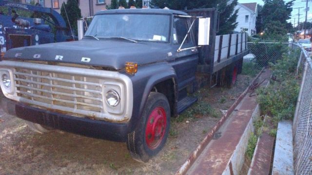 1978 Ford Other F600 LPO Flat Tilting Dump Truck