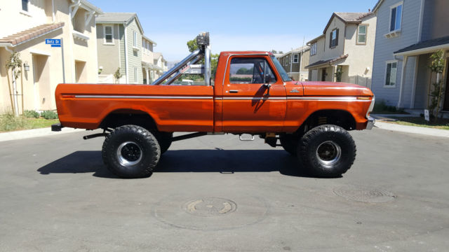 1978 Ford F-150 4X4 6 INCH LIFT 351 V8 CALIFORNIA TRUCK NO RESERVE