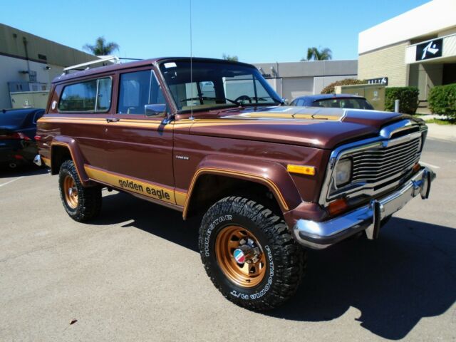 1978 Jeep Cherokee Chief Golden Eagle Levis 4x4