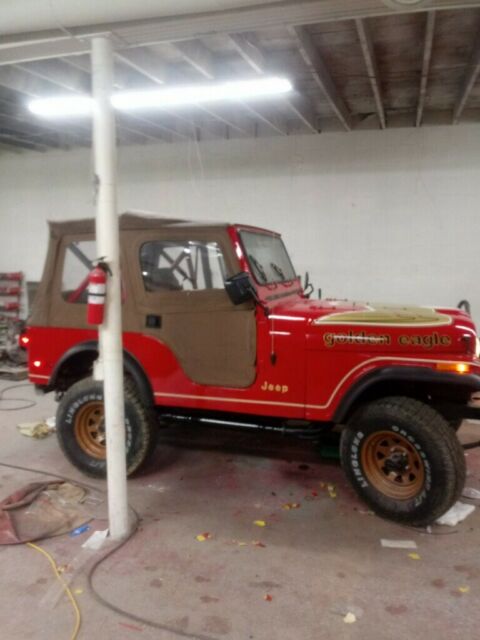 1978 Jeep CJ golden eagle